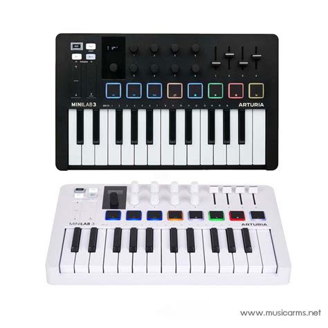 Arturia Minilab 3 Midi Controller Music Arms ศูนย์รวมเครื่องดนตรี