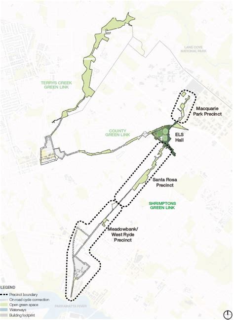 Green Links Draft Masterplan City Of Ryde