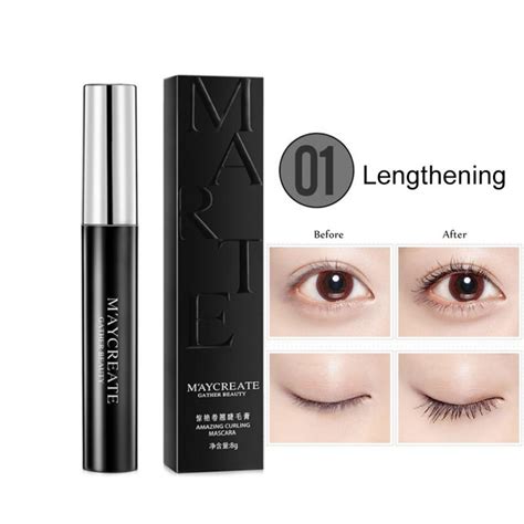 Beuaty Fiber Mascara Black Lash Curling Thick Length Eyelash Long