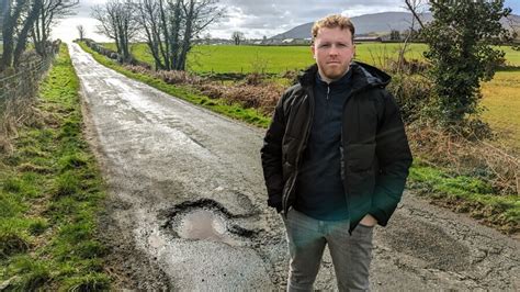 Newry Ie Potholes Causing Concern On Rural Roads