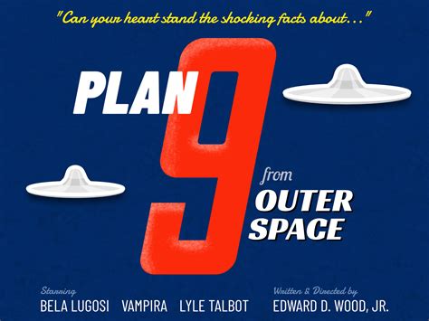 Plan 9 from Outer Space concept poster by Jim Ramsey on Dribbble