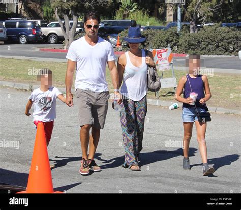 David Charvet And Brooke Burke Out And About In Malibu With Their