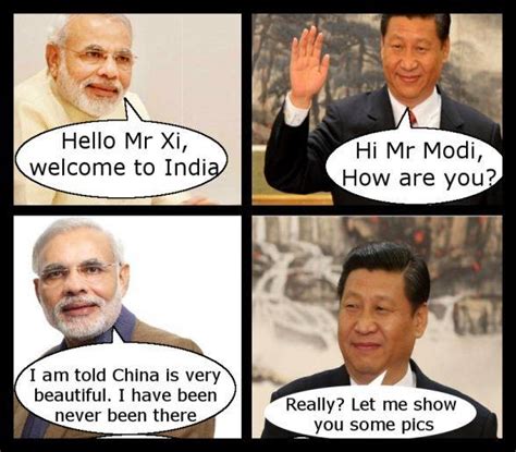 Conversation between Narendra Modi and Chinese President Xi Jinping ...