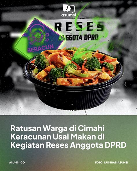 Asumsi On Twitter Ratusan Warga Mengalami Keracunan Makanan Di Cimahi