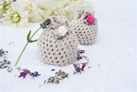 Lovely Lavender Crochet Sachets Mama In A Stitch