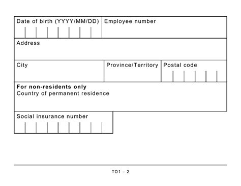 Td1 2024 Personal Tax Credits Return Ontario Babara Ofella