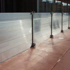 Aluminum Flood Barrier Flood Gate System Floodbarrierstore