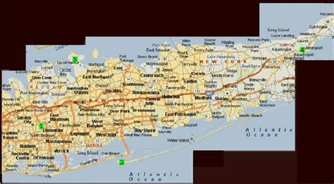 Map of Long Island, NY | Download Scientific Diagram