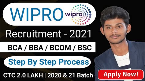 Wipro Is Hiring Freshers How To Apply Final Year Eligible Youtube