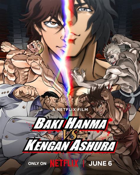 Baki Hanma vs. Kengan Ashura Crossover Anime's Trailer Reveals Staff ...