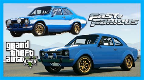 FORD ESCORT MK1 FAST FURIOUS 1/24 SCALE DIECAST CAR MODEL BY JADA TOYS ...