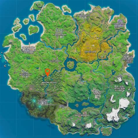 Fortnite hidden T location: where to find the hidden T in week 7