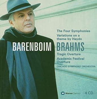 Johannes Brahms The Four Symphonies Variations On A Theme By Haydn