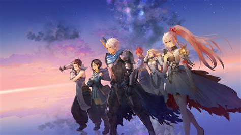 Tales of Arise Characters Shown in New Minoru Iwamoto Art - Siliconera