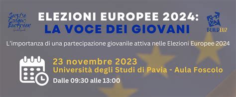 Città Di Vigevano Elezioni Europee 2024 La Voce Dei Giovani Comune