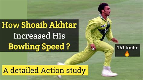 Shoaib Akhtar Bowling Action Video