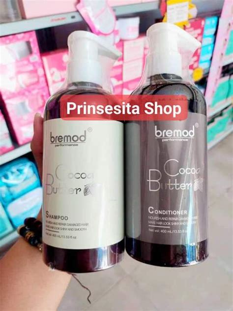 BREMOD Cocoa Butter Shampoo And Conditioner 400ml Lazada PH