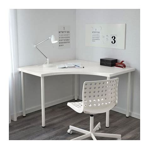 LINNMON ADILS Corner Table White IKEA Home Office Design