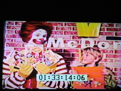 Original Leo Burnett Vhs Mcdonalds Tv Commercials Mcdonaldland