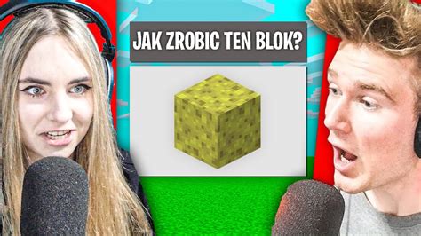 DZIEWCZYNA Vs NAJTRUDNIEJSZY QUIZ O MINECRAFT YouTube