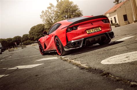 Rear Diffuser 3 Pieces 1016 Industries Ferrari 812 Superfast Rogue