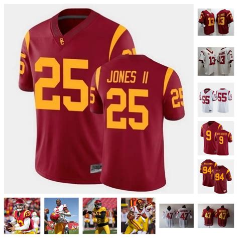 2023 USC Trojans Football Jersey 71 Tarquin 28 Xamarion Gordon 29 ...