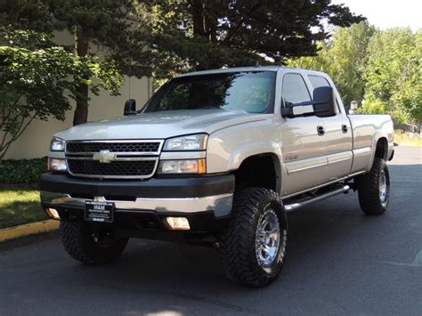 2006 Chevrolet Silverado 2500 Lt 4x4 Crew Cab66l Duramax Diesellifted