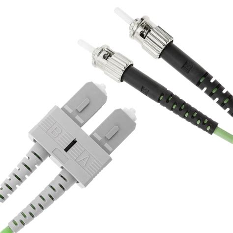 Cabo De Fibra Ptica Om Multimodo Duplex M M St Pc Para Sc Pc