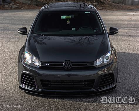 VW MK6 GOLF R FRONT BUMPER SPLITTER | DUTCH PARTS Co.