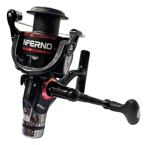 Reel Frontal Spinit Inferno Grafito Pesca Pejerrey Mercadolibre