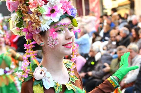 Torrevieja Spain February Annual Carnival Parade Mardi Gras