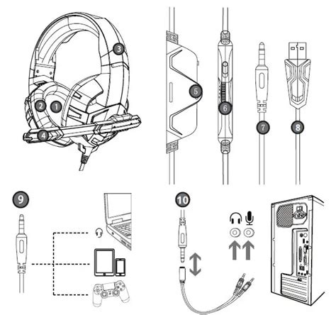 Strex Sp141 Led Gaming Headset User Manual