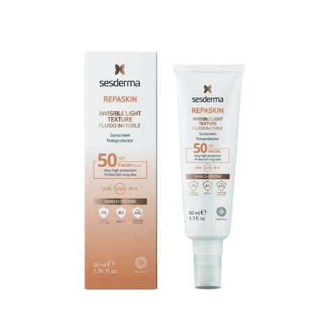 REPASKIN Fluido invisible SPF50 Biocare Perú Tienda Dermatológica