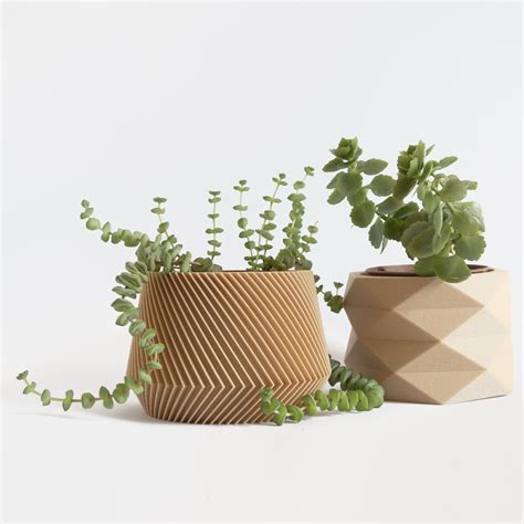 3d Printed Planters From Minimum Design Plant Pot Diy 3d Printing