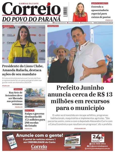 Edição 4179 Jornal Correio do Povo