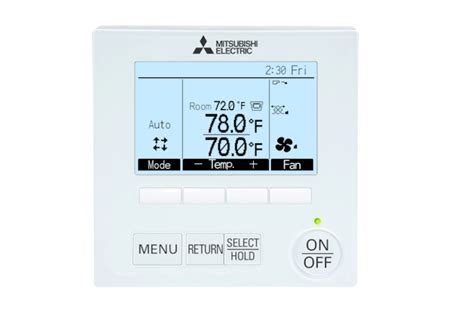 Mitsubishi - Deluxe Wired Remote Controller | M&P Series – Advantage Mechanical Supply