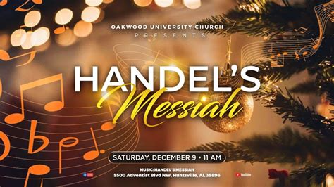 Handel S Messiah Ouc Worship Experience Youtube