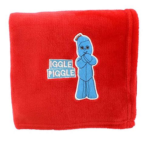 in The Night Garden Iggle Piggle Red Blanket - Warehousesoverstock