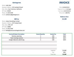 Staffing Invoice Template 2024 Free In Excel And Word