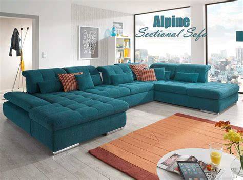 U Shaped Sectional Sofa | Baci Living Room