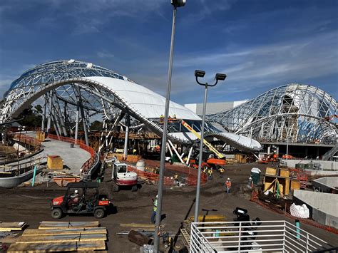 [tron, magic kingdom] construction update. Taken from people mover in ...