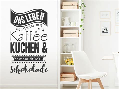 Https Wandtattoos De Products Sprichwoerter Essen Das Leben Ist