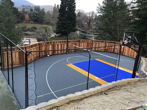 Backyard Basketball Courts - Outdoor Residential | AllSport America