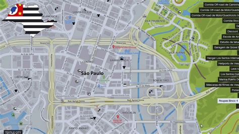 Mapa De S O Paulo Para Gta Gps Funcional Youtube