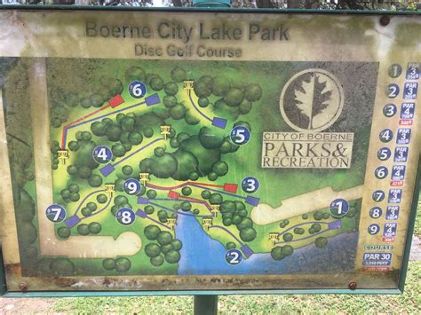 Boerne City Lake Park - Boerne, TX | UDisc Disc Golf Course Directory