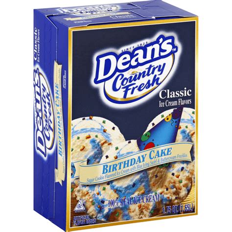 Dean S Cf Birthday Cake Ice Cream 56 Other Chief Markets