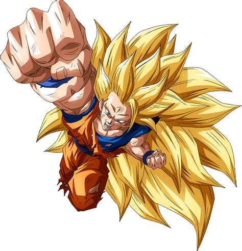 Ssj3 Son Goku Render By Zanninrenders On Deviantart