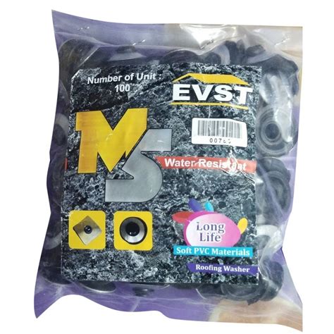 EVST Soft PVC Roofing Washer Round Dimension Size 3 Inch Diameter