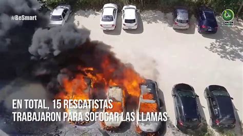 Misterioso Incendio De Tres Autom Viles En Price Travel Youtube