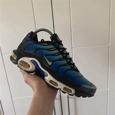 Nike tn hyper blue 7/10 condition Classic of colour... - Depop